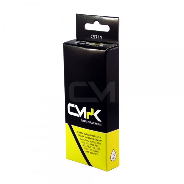 alternative Patrone zu Canon CLI571XL Yellow